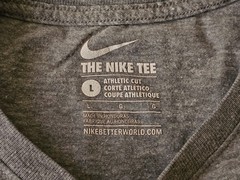 Nike Boston Red Sox T Shirt Mens L Gray MLB Baseball Athletic Cut Graphic Tee