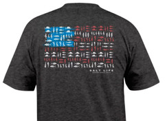Mens Salt Life Fish Pride Graphic Pocket S/S T-Shirt – 2XL/XL/Large – NWT