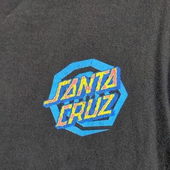 Santa Cruz Men’s Graphic T-Shirt Black M Short Sleeve Crew Neck Straight Hem