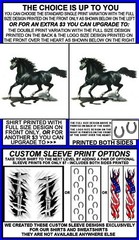 MORGAN OR ARAB OR FRIESIAN ? HORSE SHOW ART GALLOPING HORSE T-SHIRT WS318