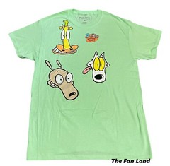 New Nickelodeon Rocko’s Modern Family Light Green Vintage Mens Classic T-Shirt