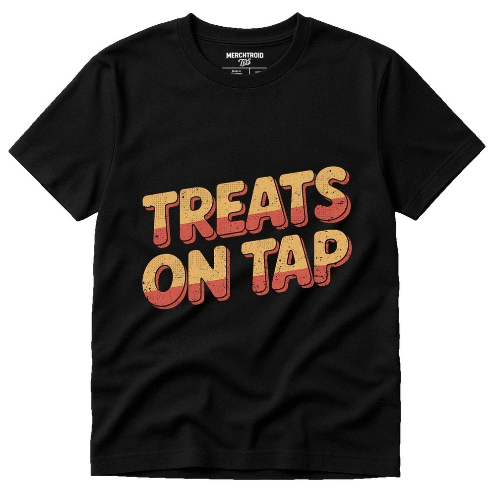 Pet Lovers T-Shirts – “Treats on Tap” Graphic Tee