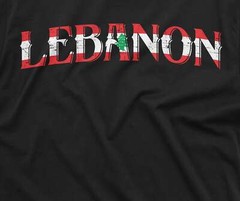 Men’s Lebanon T-shirt Lebanon flag coat of arms lebanese national tshirts
