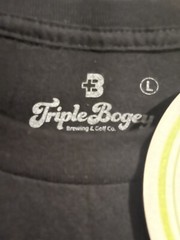 Triple Bogey Brewing Co Size L Black Tee For The Beer Collector Golf Sports