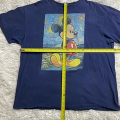 Disney Mickey Mouse Van Gogh Starry Night T-Shirt Men’s Size 2XL XXL Navy Blue