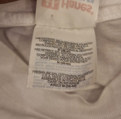 Vintage 1997 Best Western Blue Water Ocean T-Shirt Hanes Heavyweight 50/50 USA M