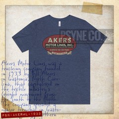 Akers Motor Lines 1933 Vintage Men’s T-Shirt