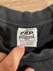 Vintage Street Certified Wolf Pro 5 Super Heavy T-Shirt Y2K