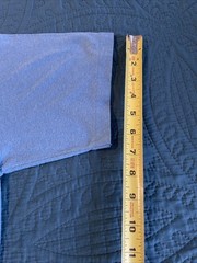 VTG 90’s Blue Womens pocket T-shirt, crewneck, rose themed, medium