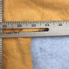 VTG Michigan Shirt Mens Large Yellow Green Graphic Tee Thick Cotton Galt Sand