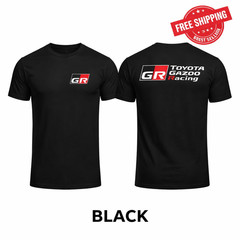 Toyota GR Racing Shirt Gazoo Motorsport Logo Tee JDM Car Fan Unisex Size S-4XL