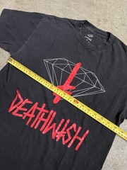 Rare Deathwish / Diamond Supply Co. Collab Skateboard T-Shirt Medium