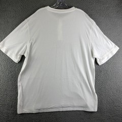 Quince Henley Tee Men 2XL White Cotton Modal Short Sleeve Shirt Stretch Casual