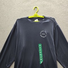 Hang Ten Men Shirt XL Navy Surfing Co Logo Activewear Long Sleeve NWT