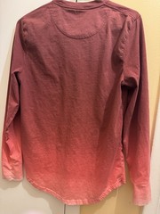 Hollister Men’s S Red Logo Crew Neck Long Sleeve Solid T-Shirt