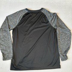 Fanatics Army Black Knights Shirt Mens XL Grey Long Sleeve Performance Raglan