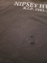 2XL Shaka Wear Mens Short Sleeve T-shirt Plain Tee Black Nipsey Hussle Hole