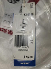 NEW MEN’S ADIDAS ORIGINALS TREFOIL PANEL JERSEY SHIRT ~ SIZE LARGE #KE0156