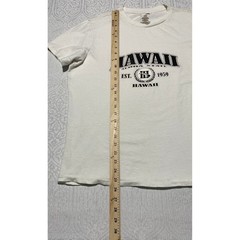 SUNA Hawaii Aloha State Est 1959 Graphic T-Shirt Mens White Cotton Tee
