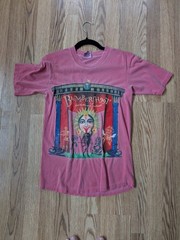 Vintage Bumbershoot Festival T-Shirt L Cotton Knit Pink Graphic 90s