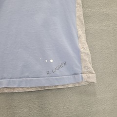 Polo Ralph Lauren T-Shirt Lot of 2 Waldo Stripe Pastel Block -Flaw – Men’s L