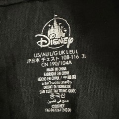 Disney T-Shirt Mens Size L Black The Lion King Silhouette Graphic Crew Neck Tee
