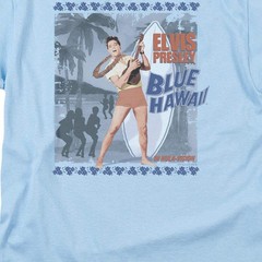 Elvis Presley Blue Hawaii Poster Licensed Adult Unisex T-Shirt Regular Fit Tee