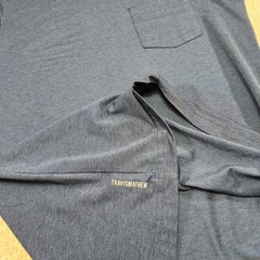 Travis Mathew Shirt Men Small Cloud Collection Blue Golf Tee