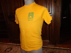 Vintage 90’s Gold Hanes Topaz Reunion Cotton T-shirt Fits Adult S RARE Nice