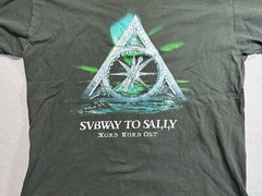 SUBWAY TO SALLY NORD NORD OST 2005 TOUR promodoro black shirt 43in