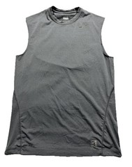 Nike Pro Fitted Mens Sleeveless Athletic Performance Shirt Sz M FREE SHIP A74
