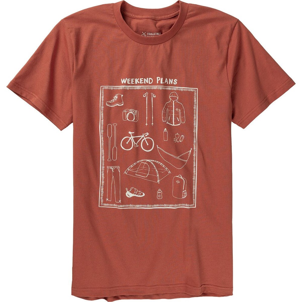 Coalatree Weekend Plans Cotton Short-Sleeve T-Shirt – Unisex