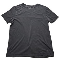 Apt 9 Mens Premier Flex T-Shirt Charcoal Gray Short Sleeve Crew Neck Size M