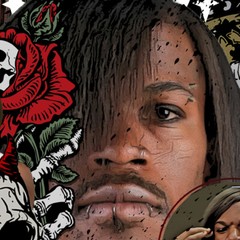 Jimmy Butler Emo Long Hair Himmy Funny Skull And Roses Custom Graphic T-Shirt
