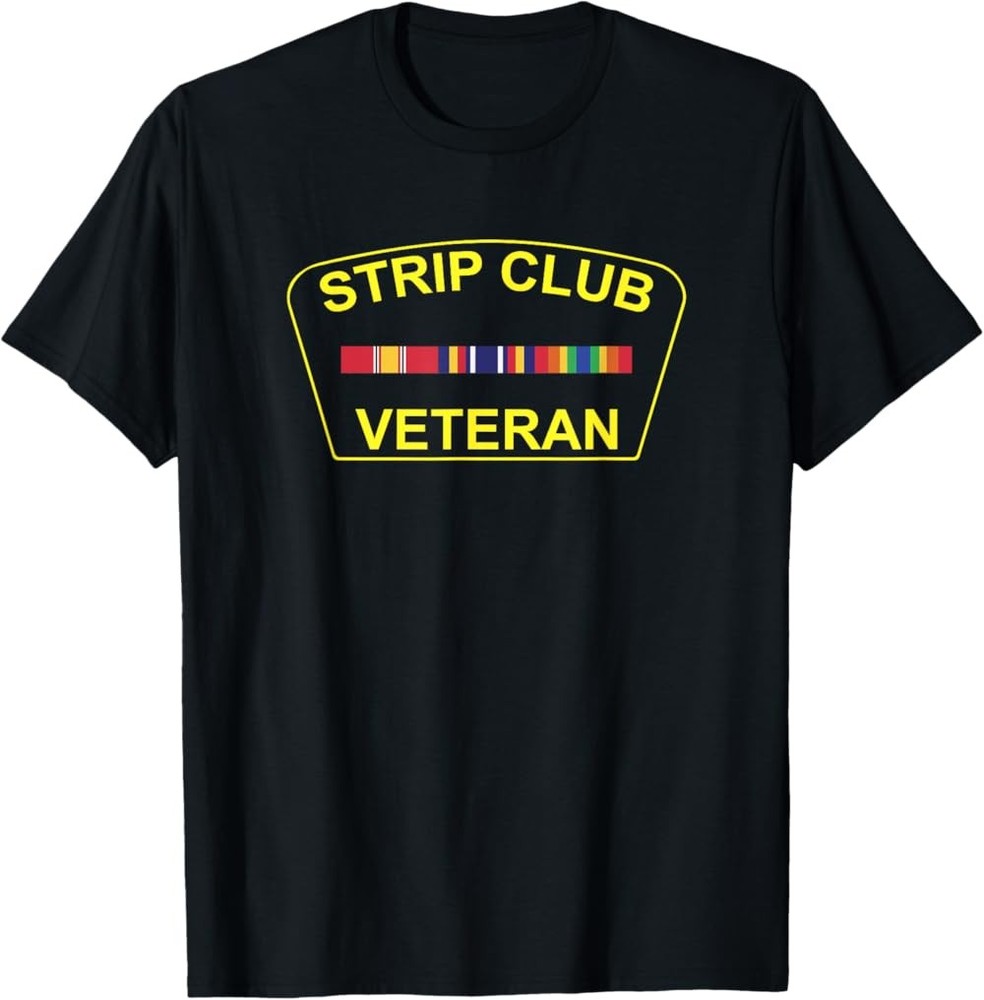 NEW LIMITED Military Strip Club Veteran 20509 T-Shirt