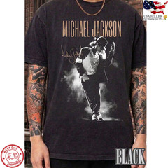 Michael Jackson Vintage 90s Style Shirt King of Pop Graphic Tee