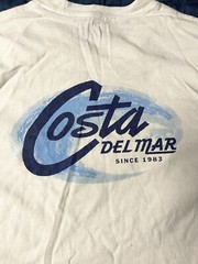 Costa Del Mar Shirt Men’s Med White Long Sleeve Since 1983 See What’s Out There
