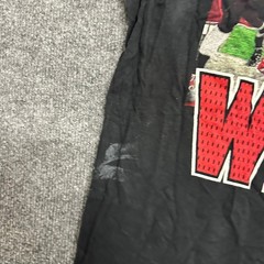 Gildan T-Shirt Mens Size L Black 2021 Tampa Bay Champions Go Buc Wild Cotton Tee