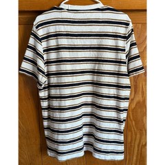 Common People Striped Textured Knit T-Shirt Men’s L