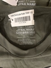 2 NEW & RARE- Star Wars 40th Anniversary Boba Fett Crew Neck T-Shirt Men’s M + L