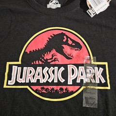 Jurassic Park Movie Logo T shirt uni-sex medium NWT