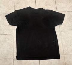 Los Angeles Apparel 50/50 Black Poly-Cotton Crew Neck T-Shirt Style FF01
