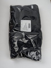 5pk LEVI’S BLACK TANK TOPS, SIZE LARGE (42-44), 60% Cotton / 40% Polyester, NEW
