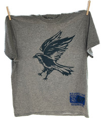 HARRY POTTER ~ RAVENCLAW ~ QUIDDITCH HOGWARTS 07 GRAY T-SHIRT ~ SIZE XL