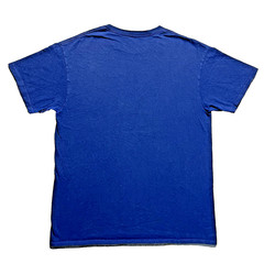 Mickey Mouse T Shirt Mens L Navy Blue Disney Script Spell Out