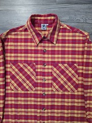 Saint Vanity Flannel Red/Yellow
