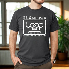 Ed Sheeran Loop Tour 2026 Shirt, Retro Cassette Concert Fan Gift Tee