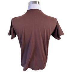 San Miguel Pale Pilsen Beer Graphic T-Shirt Mens Large Brown White Philippines