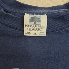 Vintage Shoot Hoops Basketball T-Shirt Navy Blue XL USA Made Kingstree Classic