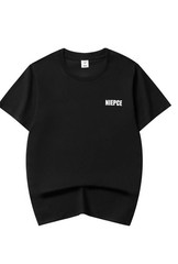 Niepce Japanese Streetwear Graphic Tiger Inferno T-Shirt Cotton Black